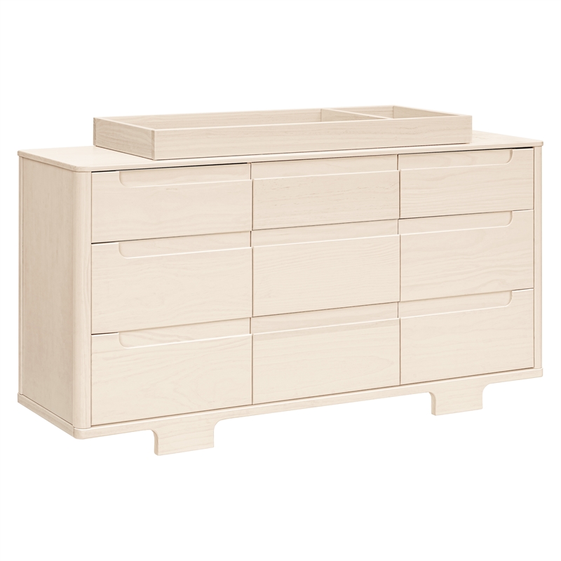 Babyletto Yuzu 9-Drawers Dresser in Washed Natural