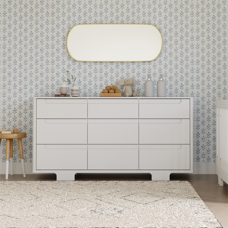 Babyletto Yuzu 9-Drawers Dresser in White
