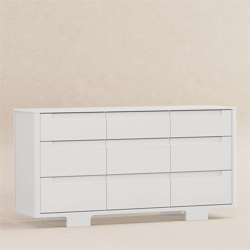 Babyletto Yuzu 9-Drawers Dresser in White