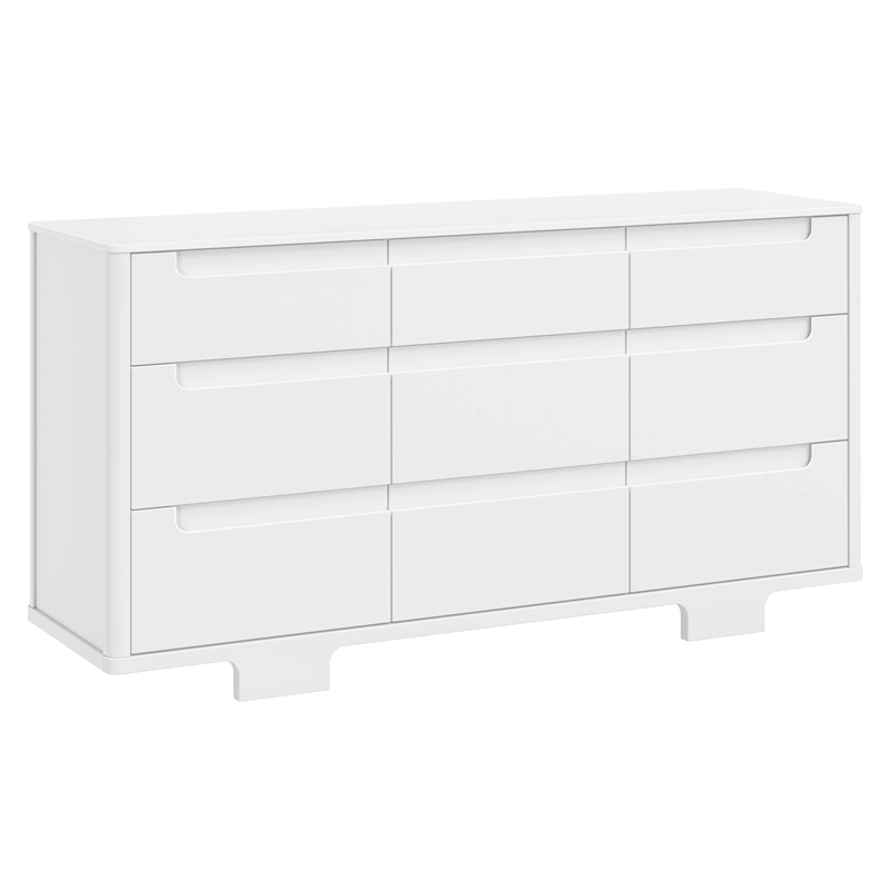 Babyletto Yuzu 9-Drawers Dresser in White