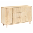 Babyletto Pogo Tambour 3-Drawers Dresser in Blonde