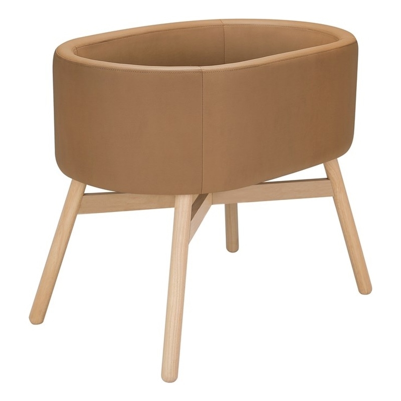 babyletto x GATHRE Capsule Bassinet in Camel