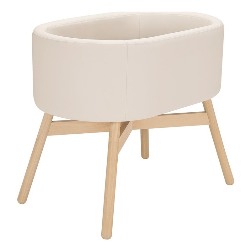 babyletto x GATHRE Capsule Bassinet in Ivory