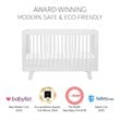 Hudson 3 in 1 Convertible Crib & Toddler Bed Conversion Kit White