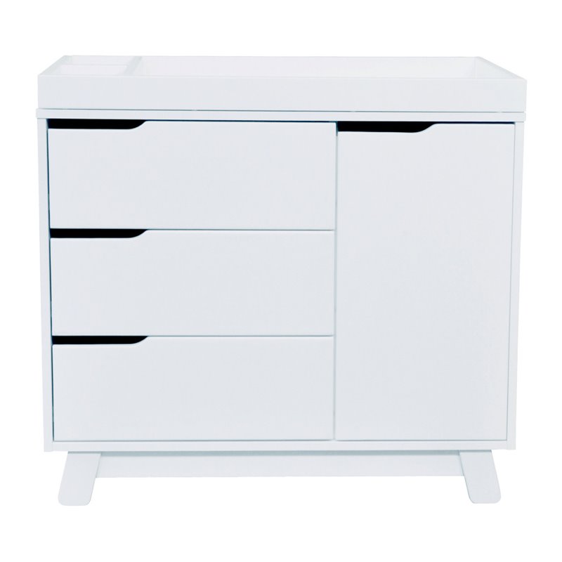 Babyletto Hudson 3 Drawer Dresser Changer In White M4223w