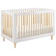 Babyletto Lolly 3-in-1 Convertible Crib with Toddler Bed Conversion Kit in White