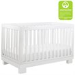 Babyletto Modo 3-in-1 Convertible Crib with Toddler Bed Conversion Kit in White