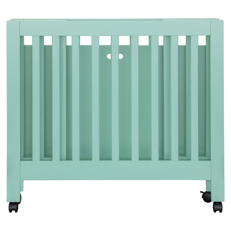 Babyletto Origami Mini Crib in Lagoon M6698LG