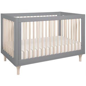 lolly 3-in-1 convertible crib with toddler bed conversion kit