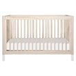 Gelato 4-in-1 Convertible Crib with Toddler Bed Conversion Kit in Washed Natural