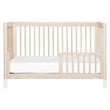 Gelato 4-in-1 Convertible Crib with Toddler Bed Conversion Kit in Washed Natural