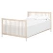 Gelato 4-in-1 Convertible Crib with Toddler Bed Conversion Kit in Washed Natural
