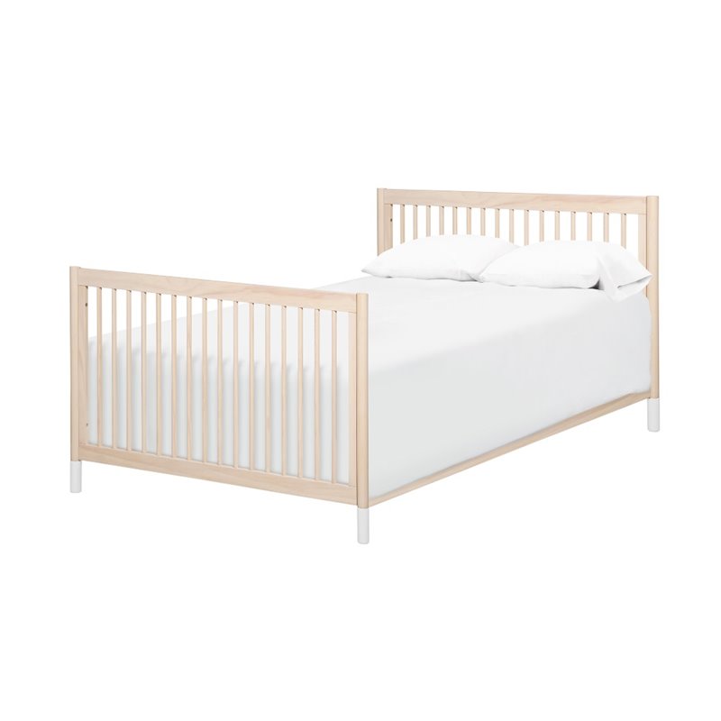 Babyletto Hidden Hardware Twin/Full Size Bed Conversion Kit in Washed Natural