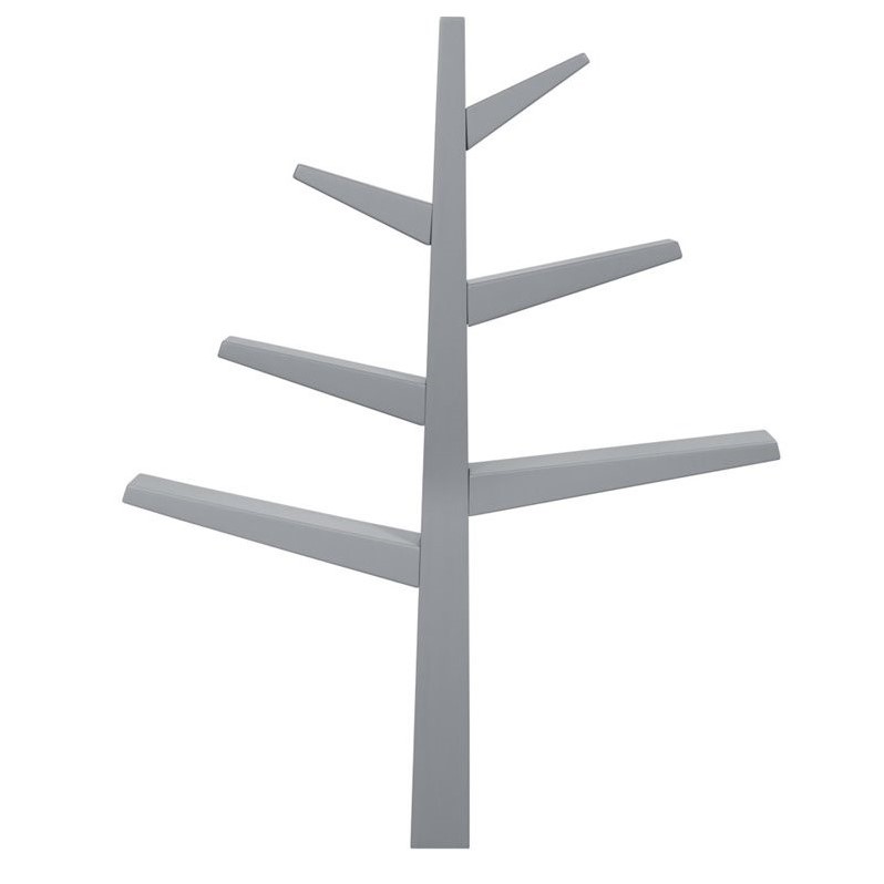 Babyletto Spruce Tree Bookcase in Gray Cymax Business