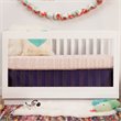 Babyletto Harlow 3-in-1 Convertible Crib with Toddler Bed Conversion Kit - White