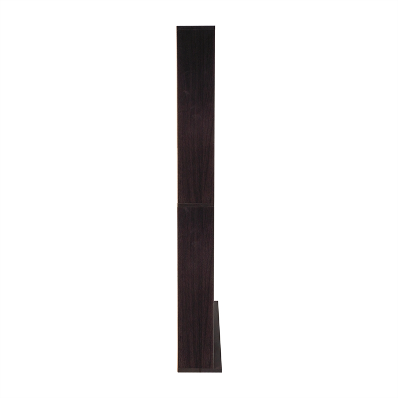 Atlantic Oskar 54" Adjustable Double Media & Bookcase Shelving Unit in