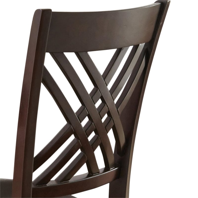 Adrian Dining Chair in Espresso Cherry Finish
