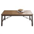 Ashford Coffee Table in Antiqued Honey Brown