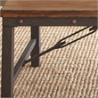 Ashford Coffee Table in Antiqued Honey Brown