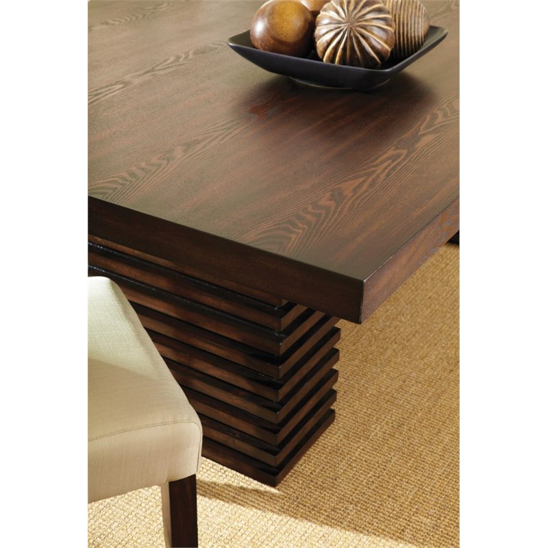 Steve Silver Briana Kitchen Bench in Espresso Cherry Furniture Home & Kitchen fieldingandnicholson.com