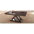 Jocelyn Coffee Table in Espresso Cherry Wood