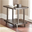Terrell Square End Table in Smokey Brown