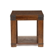 Arusha Square End Table in Medium Cherry