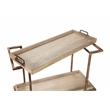 Conway Serving Cart in Distressed Harbor Gray