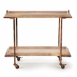 Conway Serving Cart in Distressed Harbor Gray