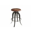Steve Silver Sparrow Adjustable Bar Stool in Russet Brown