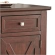 Adrian Wine Rack Server in Espresso Cherry Finish