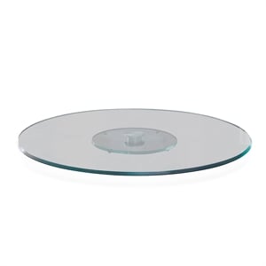 Steve Silver Company Avenue Clear Tempered Glass 40-inch Lazy Susan