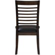 Ally Wood Ladderback Dining Side Chair in Espresso