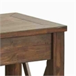 Steve Silver Lenka Wood Console Table in Brown Oak