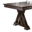 Steve Silver Adrian Wood Dining Table Espresso Cherry Finish