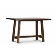 Steve Silver Saranac 5-Piece Chocolate Mango Wood Counter Height Dining Set