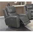 Steve Silver Laurel Gray Leather Power Reclining Chair