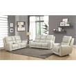 Steve Silver Laurel Ivory Leather Power Reclining Chair