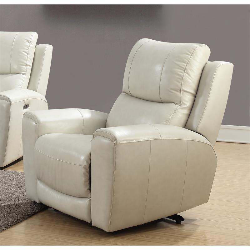 Steve Silver Laurel Ivory Leather Power Reclining Chair
