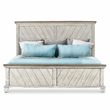 Steve Silver Bear Creek Rustic Ivory Queen Panel Bed