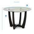 Verano Espresso 5-Piece Dining Set