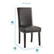 Verano Espresso 5-Piece Dining Set