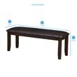 Ally Espresso 6-Piece Dining Set
