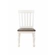 Steve Silver Joanna Two-Tone 6-Piece Dining Set in Ivory