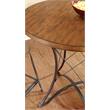 Adele Burnished Brown 5-Piece Counter Height Dining Set