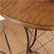 Adele Burnished Brown 5-Piece Counter Height Dining Set