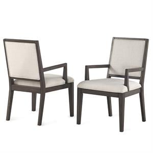 Steve Silver Mila Washed Gray 36&quot Arm Chair