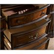 Royale Warm Pecan Brown Buffet of Poplar wood and oak veneers
