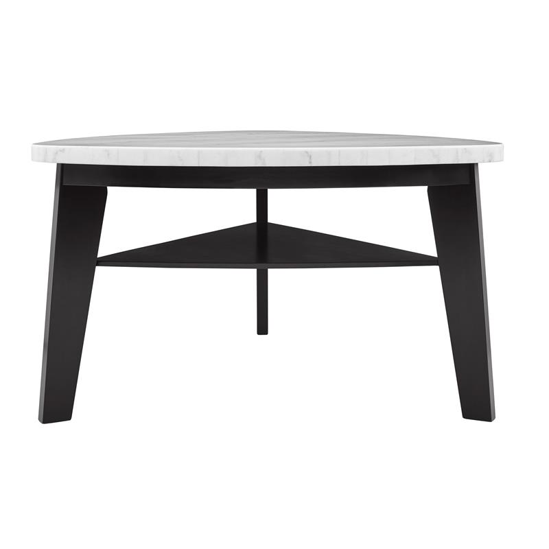 Carrara White Marble Top Counter Height Table