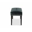 Steve Silver Westby Ebony Faux Leather Dining Bench